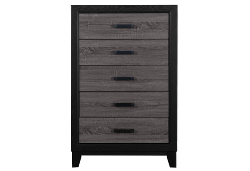LISBON GREY AND BLACK CHEST - Golden Home Furniture (Columbus, OH) - Multi Location