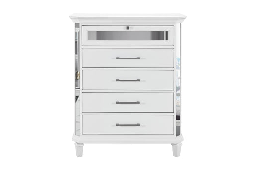 MARCO METALLIC WHITE CHEST - Golden Home Furniture (Columbus, OH) - Multi Location