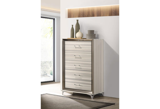 ZAMBRANO WHITE CHEST - Golden Home Furniture (Columbus, OH) - Multi Location