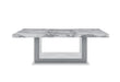 YLIME WHITE MARBLE COFFEE TABLE - Golden Home Furniture (Columbus, OH) - Multi Location