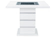 MONACO WHITE BAR TABLE - Golden Home Furniture (Columbus, OH) - Multi Location