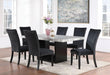 D02 DINING TABLE + D03DC BLACK - Golden Home Furniture (Columbus, OH) - Multi Location