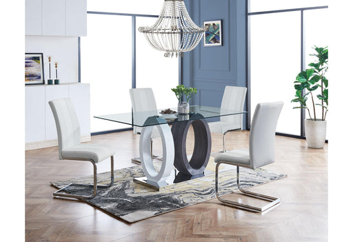 D1628DT+D915DC WHITE ECOM - Golden Home Furniture (Columbus, OH) - Multi Location
