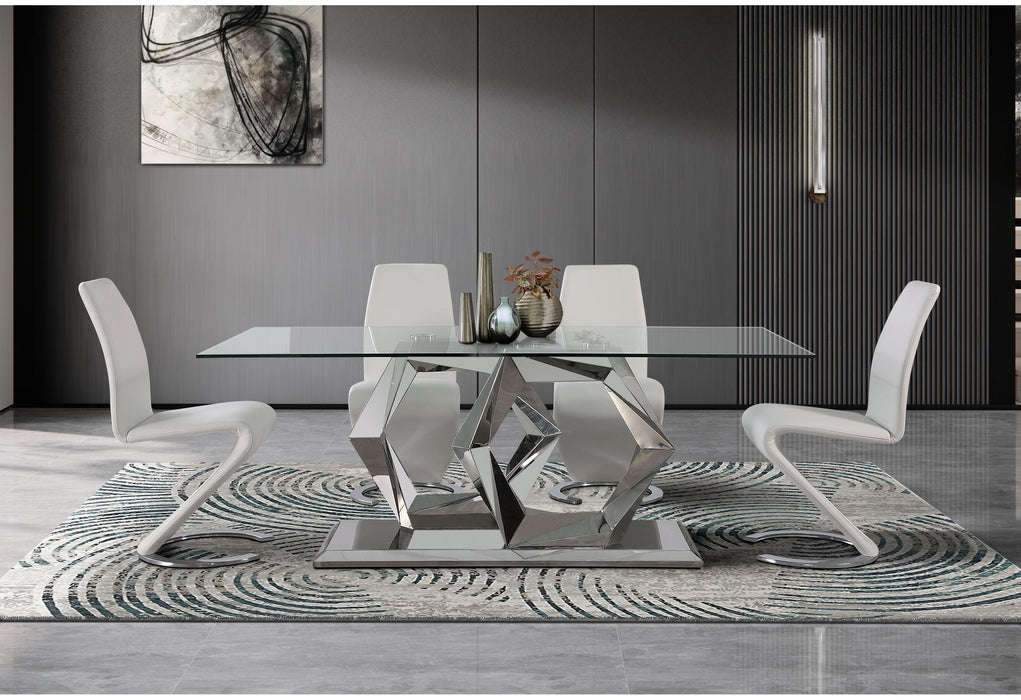 D1675DT + D9002DC WHITE - Golden Home Furniture (Columbus, OH) - Multi Location