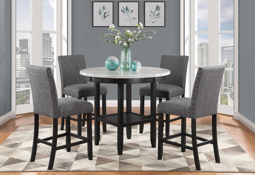 D40011 BAR TABLE + 4 D1622 BAR STOOLS - Golden Home Furniture (Columbus, OH) - Multi Location