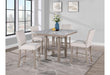 D4010BT NATURAL + D1622BS WHITE - Golden Home Furniture (Columbus, OH) - Multi Location