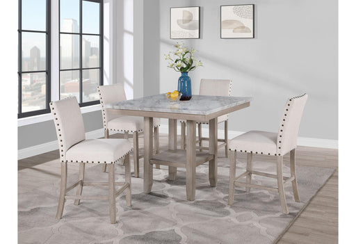 D4010BT NATURAL + D1622BS WHITE - Golden Home Furniture (Columbus, OH) - Multi Location
