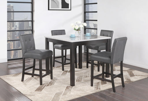 D4052 BAR TABLE AND 4 BAR STOOLS - Golden Home Furniture (Columbus, OH) - Multi Location