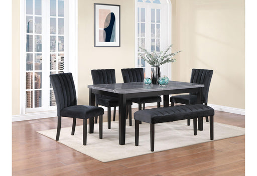 D8685DT+(4) D8685DC-BLK+D8685BN-BLK - Golden Home Furniture (Columbus, OH) - Multi Location