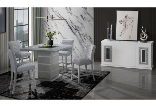 MONACO SILVER BT + D1903BS GREY - Golden Home Furniture (Columbus, OH) - Multi Location