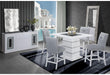 MONACO WHITE BAR TABLE + MONACO BS - Golden Home Furniture (Columbus, OH) - Multi Location