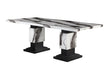 D12DT WHITE/BLACK - Golden Home Furniture (Columbus, OH) - Multi Location
