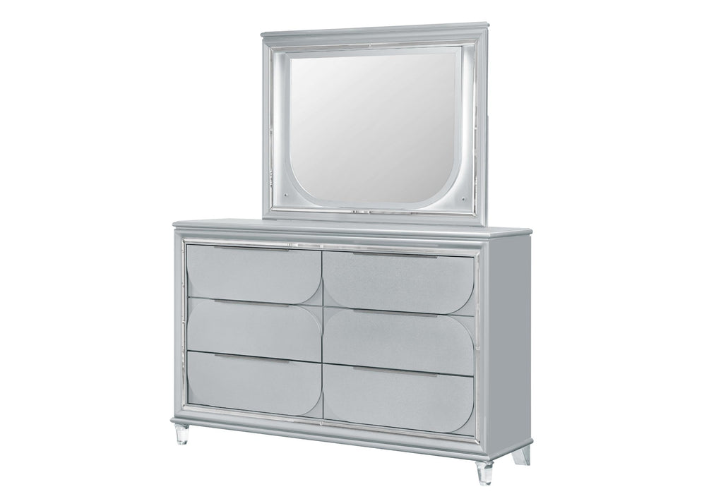 CALEB SILVER DRESSER - Golden Home Furniture (Columbus, OH) - Multi Location