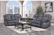 U2200 DOMINO GRANITE POWER RECLINING SOFA/POWER CONSOLE RECLINING LOVESEAT WITH POWER SWITCH/POWER RECLINER - Golden Home Furniture (Columbus, OH) - Multi Location