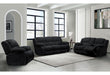 U250 EBONY RECLINING SOFA/CONSOLE RECLINING LOVESEAT/GLIDER RECLINER - Golden Home Furniture (Columbus, OH) - Multi Location