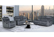 U6024 DARK GREY 9 RECLINING SOFA/CONSOLE RECLINING LOVESEAT - Golden Home Furniture (Columbus, OH) - Multi Location