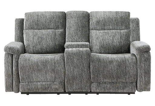 U1797 DARK GREY POWER CONSOLE RECLINING LOVESEAT - Golden Home Furniture (Columbus, OH) - Multi Location