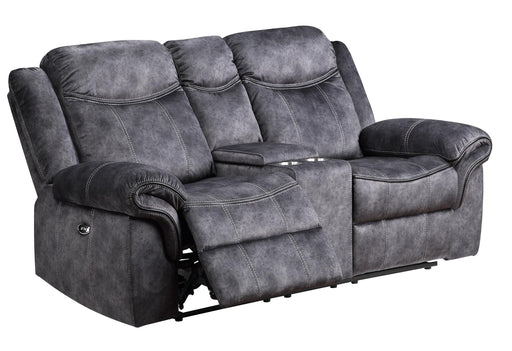 U2200 DOMINO GRANITE POWER CONSOLE RECLINING LS WITH POWER SWITCH - Golden Home Furniture (Columbus, OH) - Multi Location