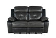 U5050 BLANCHE CHARCOAL/BLACK POWER RECLINING LOVESEAT - Golden Home Furniture (Columbus, OH) - Multi Location