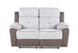 U5050 LIGHT GREY/DARK GREY 30 RECLINING LOVESEAT - Golden Home Furniture (Columbus, OH) - Multi Location