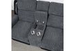 U5914 GREY/BLACK CONSOLE RECLINING LOVESEAT - Golden Home Furniture (Columbus, OH) - Multi Location