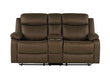 U6026 DARK BROWN 5 CONSOLE REC LS - Golden Home Furniture (Columbus, OH) - Multi Location