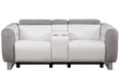 U8520 BLANCHE WHITE/GREY F06 POWER CONSOLE RECLINING LOVESEAT - Golden Home Furniture (Columbus, OH) - Multi Location