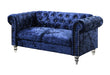 U9550 BLUE VELVET LS - Golden Home Furniture (Columbus, OH) - Multi Location