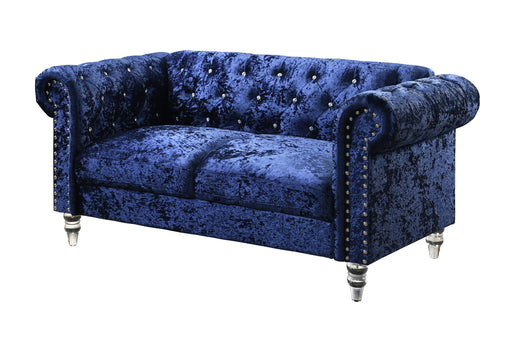 U9550 BLUE VELVET LS - Golden Home Furniture (Columbus, OH) - Multi Location