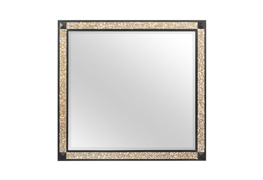 BLAKE BLACK/GOLD MIRROR - Golden Home Furniture (Columbus, OH) - Multi Location