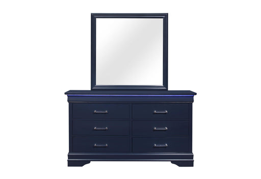 CHARLIE BLUE MIRROR - Golden Home Furniture (Columbus, OH) - Multi Location