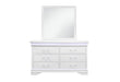 CHARLIE WHITE MIRROR - Golden Home Furniture (Columbus, OH) - Multi Location
