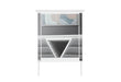 MARCO METALLIC WHITE MIRROR - Golden Home Furniture (Columbus, OH) - Multi Location