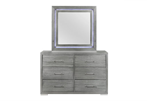 TIFFANY SILVER MIRROR - Golden Home Furniture (Columbus, OH) - Multi Location