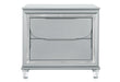 CALEB SILVER NIGHTSTAND - Golden Home Furniture (Columbus, OH) - Multi Location