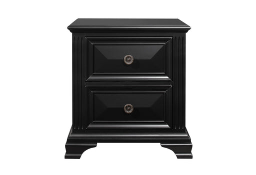 CARTER BLACK NIGHTSTAND - Golden Home Furniture (Columbus, OH) - Multi Location
