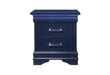 CHARLIE BLUE NIGHTSTAND WITH LED - Golden Home Furniture (Columbus, OH) - Multi Location