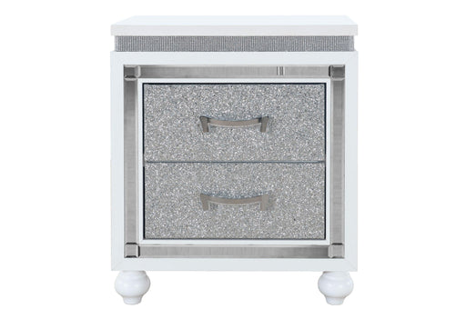 COLLETE WHITE NIGHTSTAND - Golden Home Furniture (Columbus, OH) - Multi Location