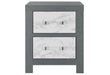 MICAH GREY NIGHTSTAND - Golden Home Furniture (Columbus, OH) - Multi Location