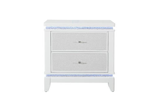 NIGHTSTAND WITH LED AND USB - Golden Home Furniture (Columbus, OH) - Multi Location