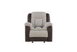U4377 GREY/BROWN GLIDER RECLINER - Golden Home Furniture (Columbus, OH) - Multi Location
