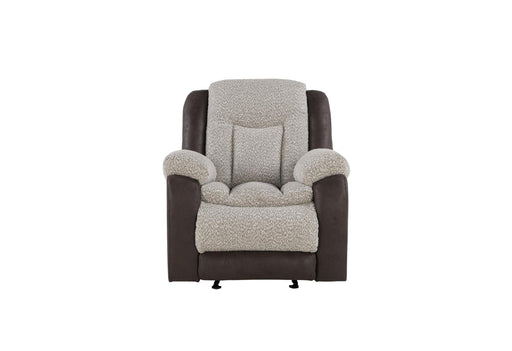 U4377 GREY/BROWN GLIDER RECLINER - Golden Home Furniture (Columbus, OH) - Multi Location
