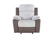U5050 LIGHT GREY/DARK GREY 30 GLIDER RECLINER - Golden Home Furniture (Columbus, OH) - Multi Location