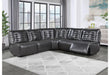 BUILD IT YOUR WAY U6066 BLANCHE CHARCOAL 3 POWER SOFA - Golden Home Furniture (Columbus, OH) - Multi Location