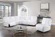 BUILD IT YOUR WAY U6066 BLANCHE WHITE 3 POWER SOFA - Golden Home Furniture (Columbus, OH) - Multi Location