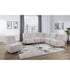 BUILD IT YOUR WAY U6066 CREAM 4 SEATER (2 POWER) - Golden Home Furniture (Columbus, OH) - Multi Location