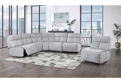 BUILD IT YOUR WAY U8088 GREY 3 POWER SECTIONAL - Golden Home Furniture (Columbus, OH) - Multi Location