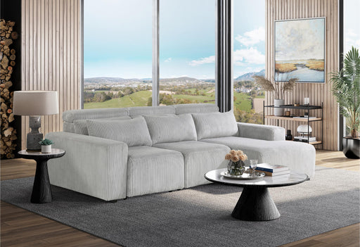 U5945 GREY POWER SECTIONAL - Golden Home Furniture (Columbus, OH) - Multi Location