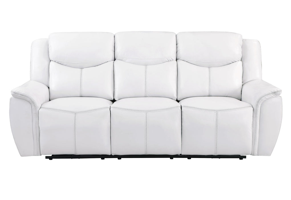 U5987 BLANCHE WHITE POWER RECLINING SOFA - Golden Home Furniture (Columbus, OH) - Multi Location