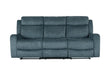 U6024 DARK GREY 9 RECLINING SOFA - Golden Home Furniture (Columbus, OH) - Multi Location